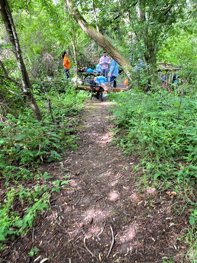 Clear Creek Trail Viewing Platform Refurbishment - June 2022