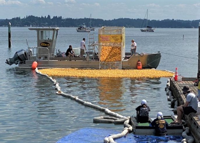 2023 Silverdale Rotary Duck Race
